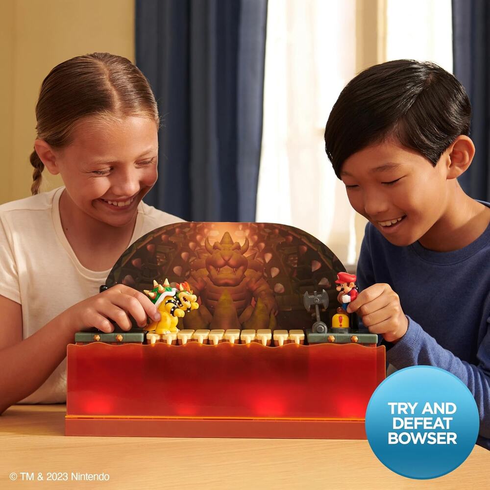 Super Mario Bros Deluxe Bowser Battle Lights and Sound NWT - Picture 4 of 8